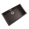 Nantucket Sinks Large Single Bowl Undermount Granite Composite Brown PR3018-BR - alternate 3